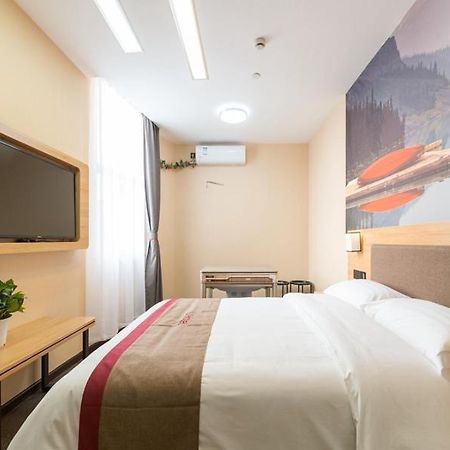 Thank Inn Chain Hotel Shanghai Songjiang District Yongfeng Road Store Exteriér fotografie