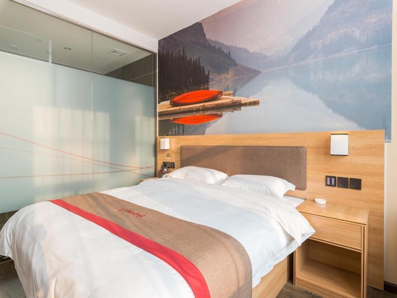 Thank Inn Chain Hotel Shanghai Songjiang District Yongfeng Road Store Exteriér fotografie
