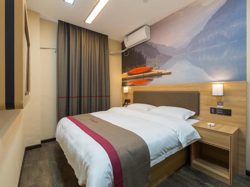 Thank Inn Chain Hotel Shanghai Songjiang District Yongfeng Road Store Exteriér fotografie