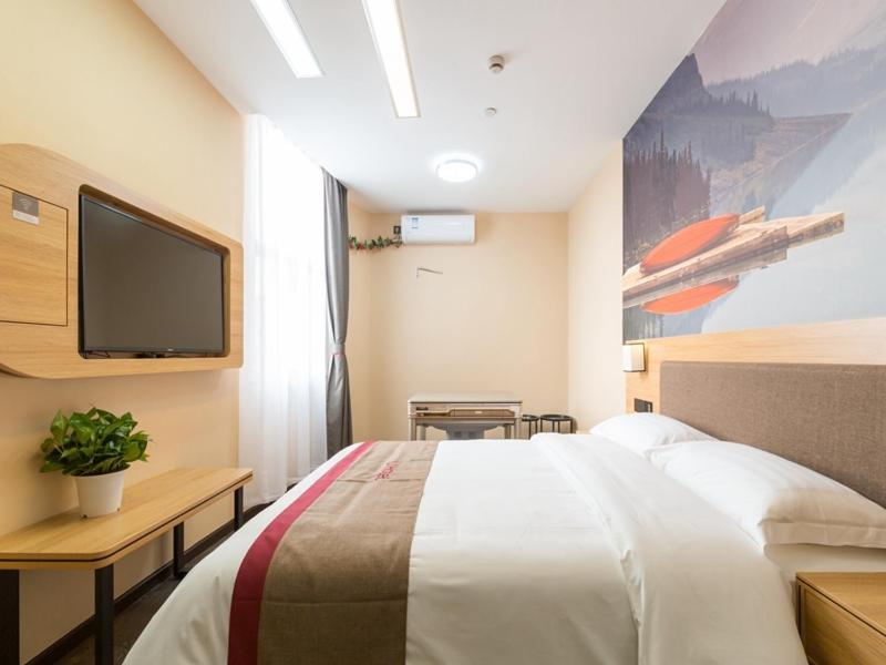 Thank Inn Chain Hotel Shanghai Songjiang District Yongfeng Road Store Exteriér fotografie