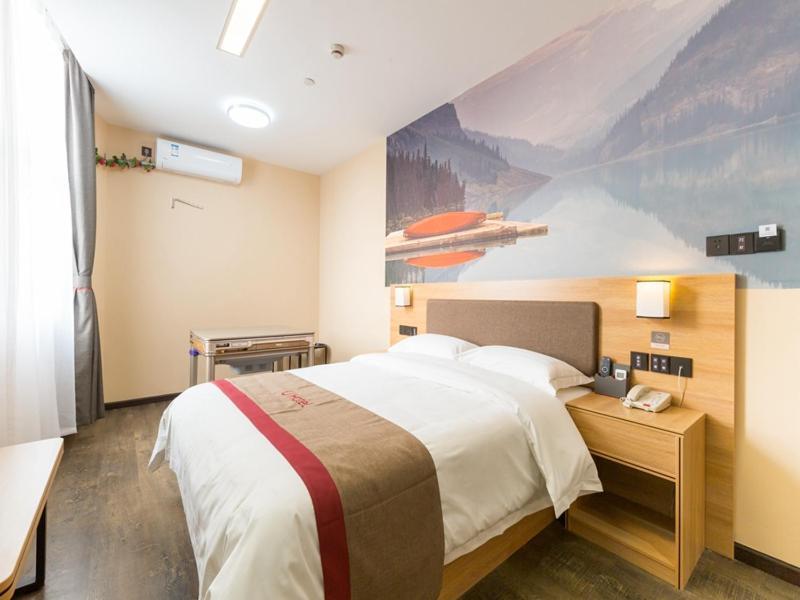 Thank Inn Chain Hotel Shanghai Songjiang District Yongfeng Road Store Exteriér fotografie